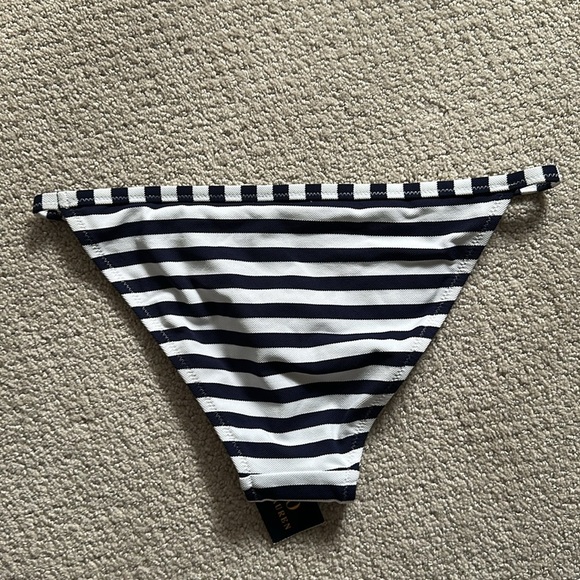 Polo Ralph Lauren navy stripe bikini bottom XS - Picture 3 of 3